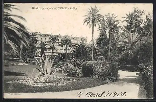 AK Cannes /A.-M., Hôtel Gray et d`Albion