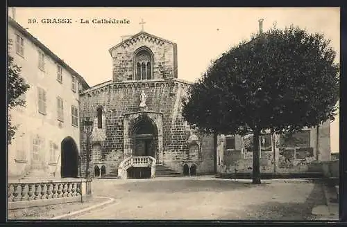 AK Grasse, La Cathédrale