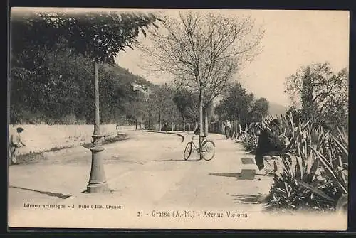 AK Grasse /A.-M., Avenue Victoria