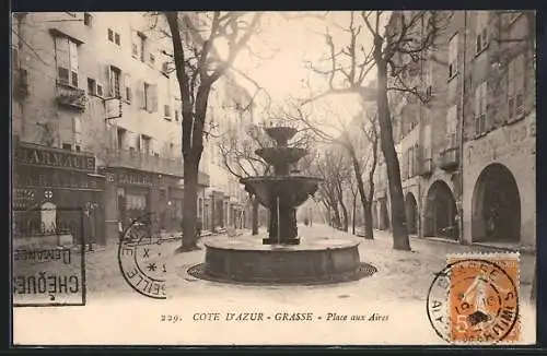 AK Grasse /Cote d`Azur, Place aux Aires, Pharmacie M. Tailleur