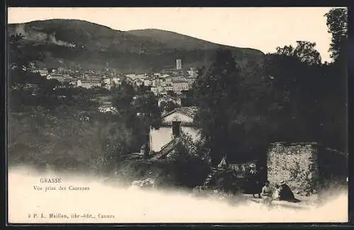 AK Grasse, Vue prise des Casernes