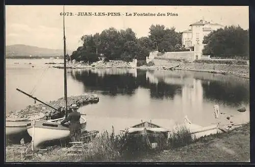 AK Juan-les-Pins, la fontaine des pins