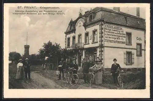 AK St. Privat, Kriegsmuseum, Ständige Ausstellung vom Krieg 1870 /71