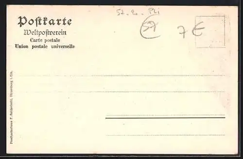 AK Dieuze, Rue des Halles