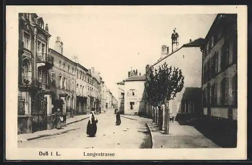 AK Duss i. L., Café in der Langestrasse