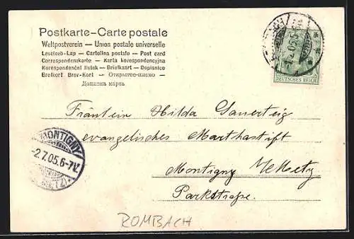 AK Rombach, Rittersaal der Portland-Cementwerks Rombach AG