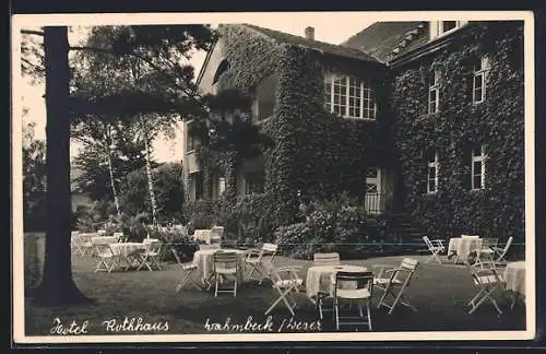 AK Wahmbeck / Weser, A Hotel Rothaus