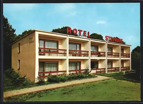 AK Bad Segeberg, Motel und Hotel Stefanie