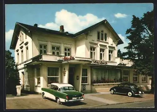 AK Malente-Gremsmühlen, Hotel Restaurant Schlüter, Bahnhofstr. 19