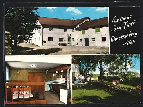 AK Schnorrenberg /Eifel, Gasthaus zur Post