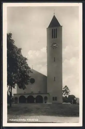 AK Köln-Brück, Die Hubertus-Kirche