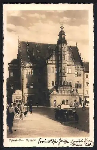 AK Schweinfurt, Partie am Rathaus