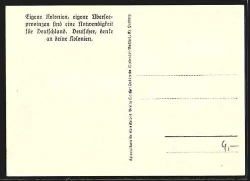 AK Deutsch-Ostafrika, Blick auf eine Plantage