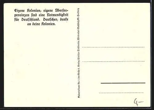 AK Daressalam, Deutsch-Ostafrika, Hafenblick