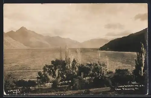 AK Lake Wakatipu, General View from Frankton Road