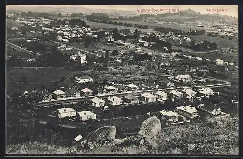 AK Auckland, View from Mt. Eden