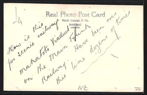 AK Makatote, The Viaduct, Main Trunk Line