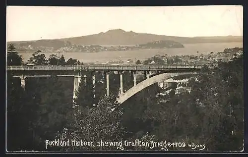 AK Auckland, Grafton Bridge and the Harbour