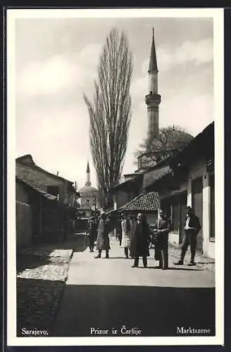 AK Sarajewo, Prizor iz Carsije, Marktszene