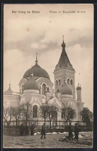 AK Mitau, Russische Kirche