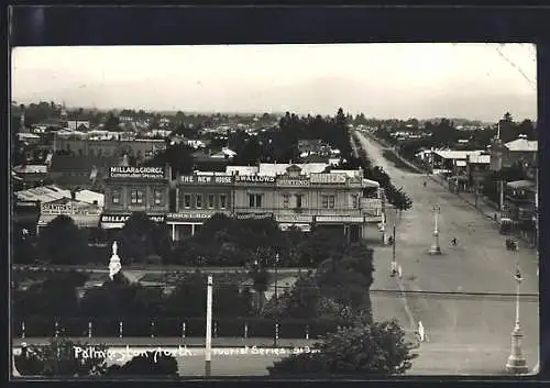 AK Palmerston North, Ortsansicht mit Oevine`s Hotel