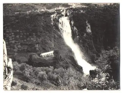 8 Fotografien unbekannter Fotograf, Ansicht Tivoli, Villa d`Este, Villa Hadriana, Pferdehirten mit Herden, Stadt