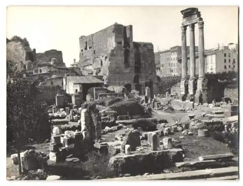 44 Fotografien unbekannter Fotograf, Rom, campa fiore, spanische Treppe, Cestius Pyramide, Tiber Insel, San felice