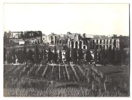 44 Fotografien unbekannter Fotograf, Rom, campa fiore, spanische Treppe, Cestius Pyramide, Tiber Insel, San felice