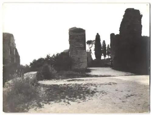 44 Fotografien unbekannter Fotograf, Rom, campa fiore, spanische Treppe, Cestius Pyramide, Tiber Insel, San felice