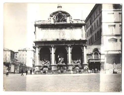 44 Fotografien unbekannter Fotograf, Rom, campa fiore, spanische Treppe, Cestius Pyramide, Tiber Insel, San felice