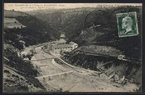 AK Evaux le Bains, Vue generale de l`Usine de Rochebut