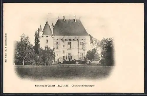 AK Saulzet, château de Beauverger