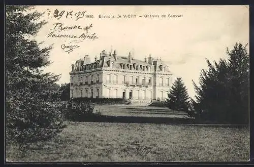 AK Sanssat /Vichy, Chateau de Sanssat