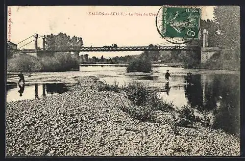 AK Vallon-en-Sully, Le Pont du Cher