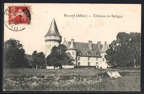 AK Saligny /Allier, Château de Saligny