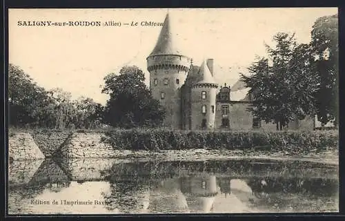AK Saligny-sur-Roudon, Le Château