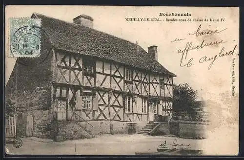 AK Neuilly-le-Réal, Rendez-vous de chasse Henri IV