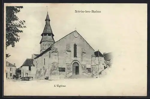 AK Néris-les-Bains, L`Église