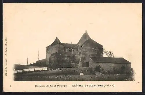 AK Montfand /Saint-Pourcain, Le Château, côté sud