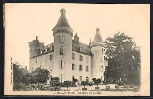 AK Marcillat /Allier, Château du Ludaix