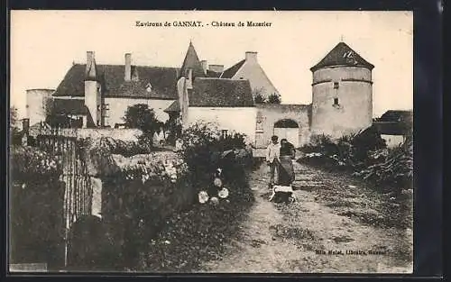 AK Mazerier /Gannat, Le Château