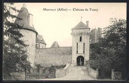 AK Montilly /Allier, Château de Toury