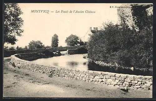 AK Montvicq, Les Fossès de l`Ancien Chateau