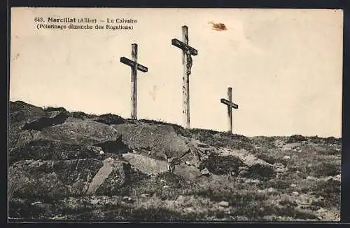 AK Marcillat /Allier, Le Calvaire