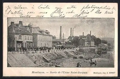 AK Montlucon, Sortie de l`Usine Saint-Jacques