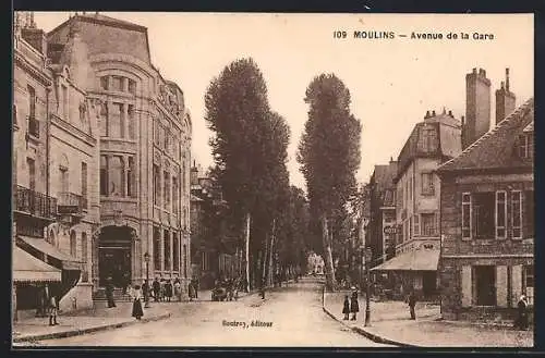 AK Moulins, Avenue de la Gare