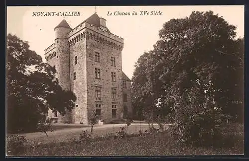 AK Noyant, Château du XVe siecle