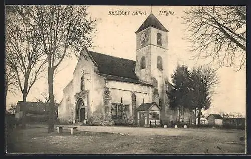 AK Bresnay /Allier, L`Eglise