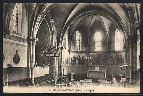 AK Réray d`Aubigny, L`Église