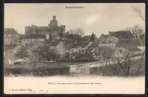 AK Billy, Vue prise route de Saint-Germain-des-Fosses